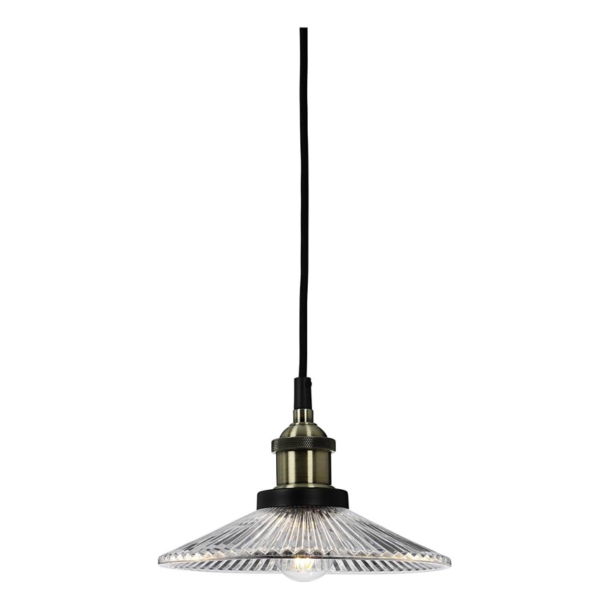 Cottex - Pendellampa med sladd COBBLE 1xE27/40W/230V