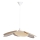 Cottex - Pendellampa på kabel WINF 1xE27/8W/230V beige/vit