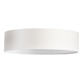 Cottex - Taklampa ABBIE 2xE27/8W/230V Ø 38 cm vit
