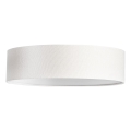 Cottex - Taklampa ABBIE 3xE27/8W/230V Ø 50 cm vit
