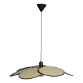 Cottex - Takpendel med kabel WINF 1xE27/8W/230V beige/svart