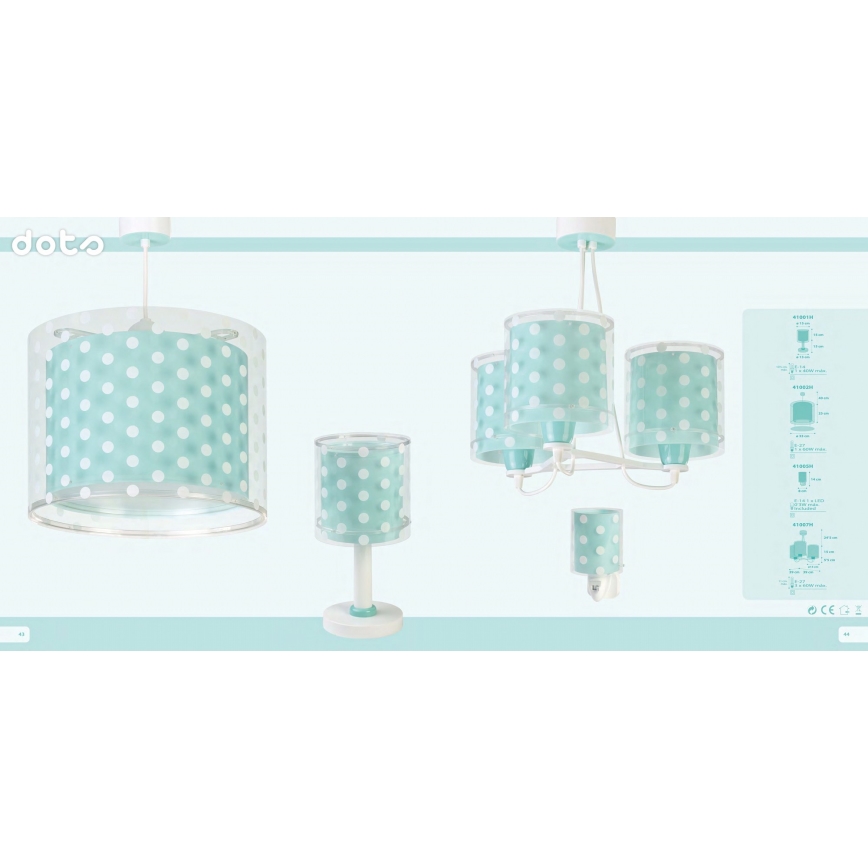 Dalber 41005H - LED-lampa Uttag  DOTS 1xE14/0,3W/230V