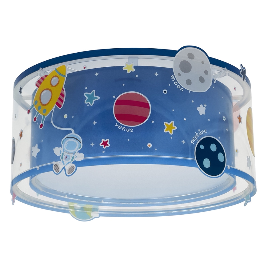 Dalber 41346 - Takbelysning för barn PLANETS 2xE27/60W/230V