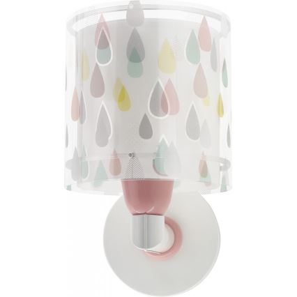Dalber 41439 - Vägglampa för barn  COLOR RAIN 1xE27/60W/230V