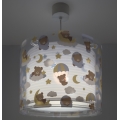 Dalber 41572T - Barnlampa BABY TEDDY 1xE27/15W/230V blå