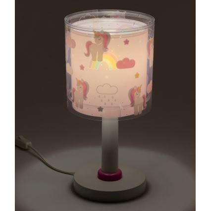 Dalber 41591 - Lampa för barn UNICORNS 1xE14/60W/230V
