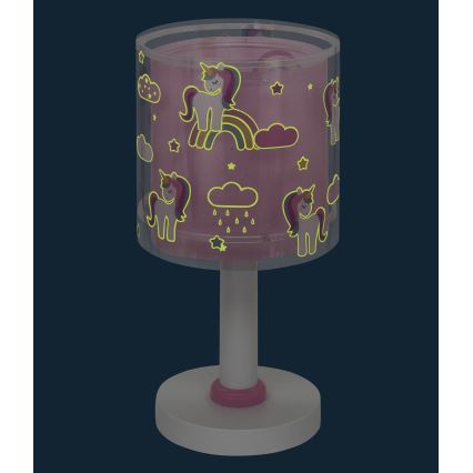 Dalber 41591 - Lampa för barn UNICORNS 1xE14/60W/230V