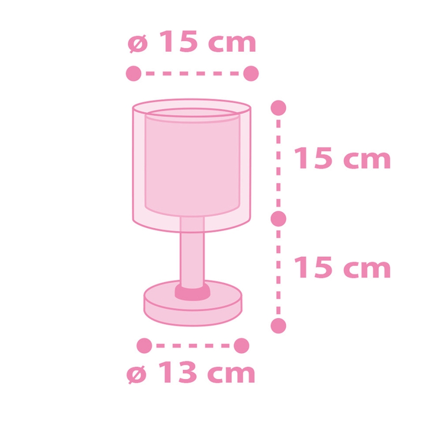 Dalber 41591 - Lampa för barn UNICORNS 1xE14/60W/230V