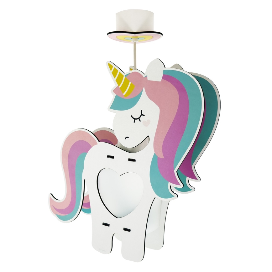 Dalber 41597 - Ljuskrona för barn UNICORN 1xE27/15W/230V