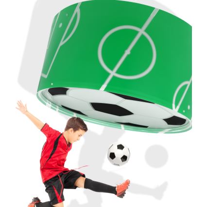 Dalber 41736 - Takbelysning för barn FOOTBALL 2xE27/15W/230V