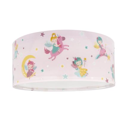 Dalber 42496 - Takbelysning för barn FAIRY DREAMS 2xE27/15W/230V