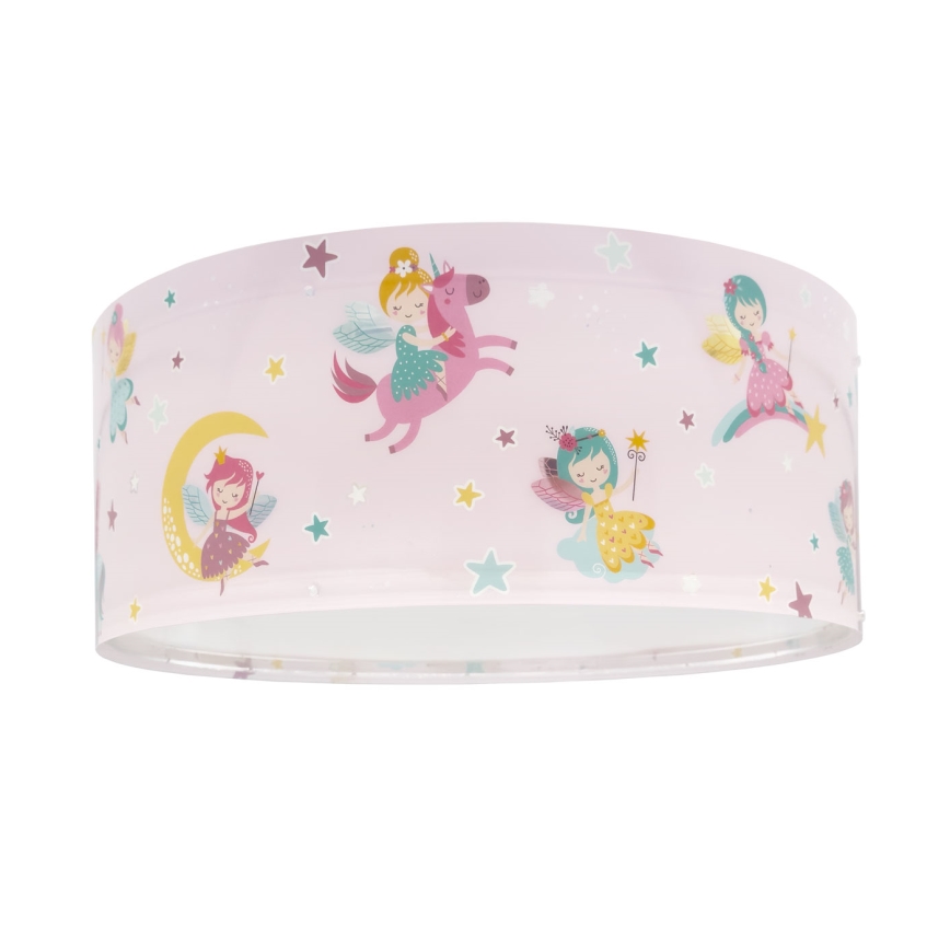 Dalber 42496 - Takbelysning för barn FAIRY DREAMS 2xE27/15W/230V
