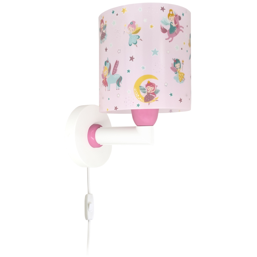 Dalber 42499 - Väggbelysning för barn FAIRY DREAMS 1xE27/15W/230V