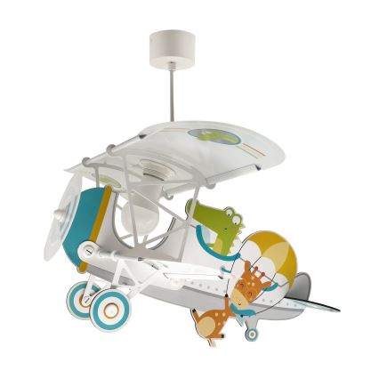 Dalber 54542 - Barnlampa LITTLE CROCODILE 1xE27/15W/230V