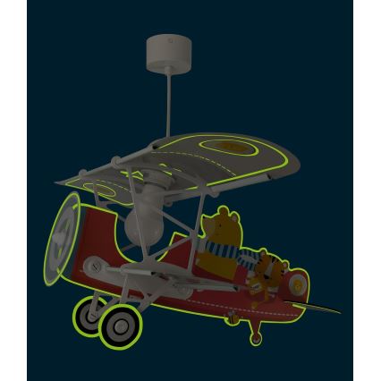 Dalber 54572 - Barnlampa LITTLE TEDDY 1xE27/15W/230V