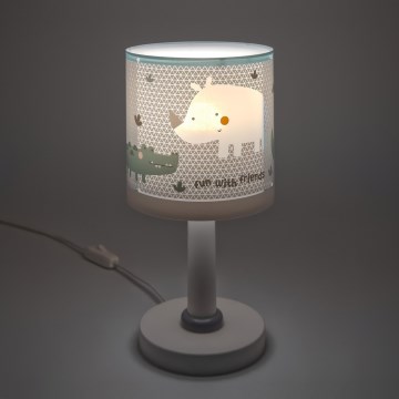 Dalber 60621 - Lampa för barn RHICO AND CROCO 1xE14/8W/230V