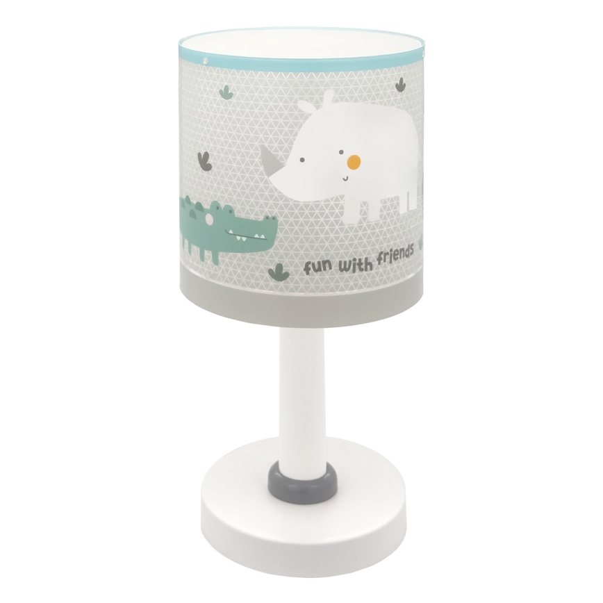Dalber 60621 - Lampa för barn RHICO AND CROCO 1xE14/8W/230V