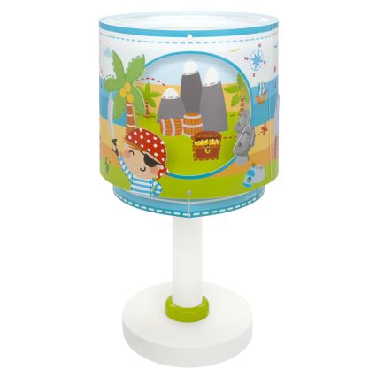 Dalber 60651 - Lampa för barn PIRAT ISLAND 1xE14/8W/230V
