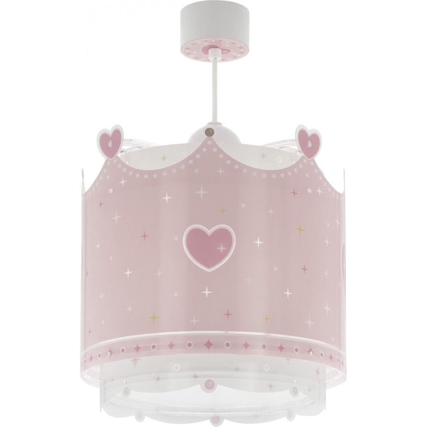 Dalber 61102 - Takkrona för barn  LITTLE QUEEN 1xE27/60W/230V