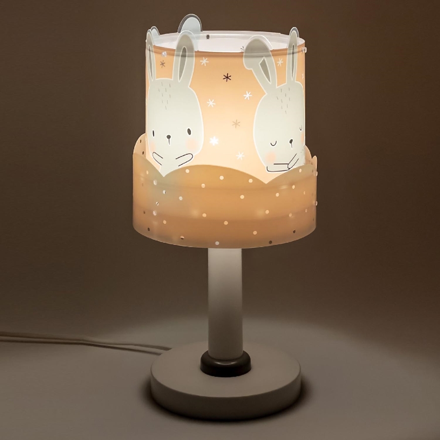 Dalber 61151S - Barnlampa  BUNNY 1xE14/40W/230V orange