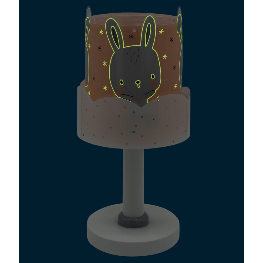 Dalber 61151S - Barnlampa  BUNNY 1xE14/40W/230V orange