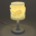 Dalber 61171T - Lampa för barn WHALE DREAMS 1xE14/8W/230V blå