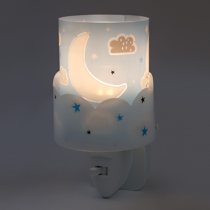 Dalber 61235T - LED-lampa Uttag  MOON 1xE14/0,3W/230V