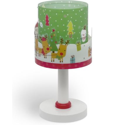 Dalber 61251 - Lampa för barn MERRY CHRISTMAS 1xE14/40W/230V