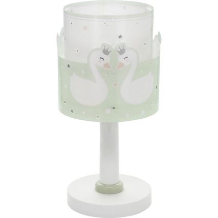Dalber 61711H - Barnlampa  SWEET LOVE 1xE14/40W/230V grön