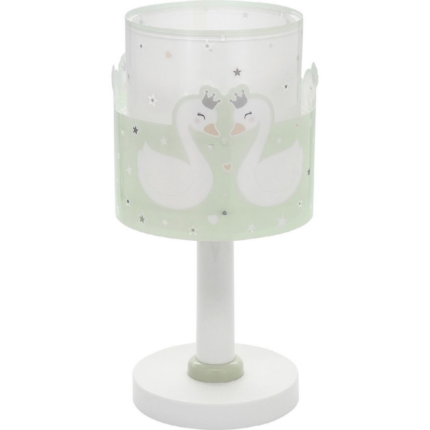 Dalber 61711H - Barnlampa  SWEET LOVE 1xE14/40W/230V grön