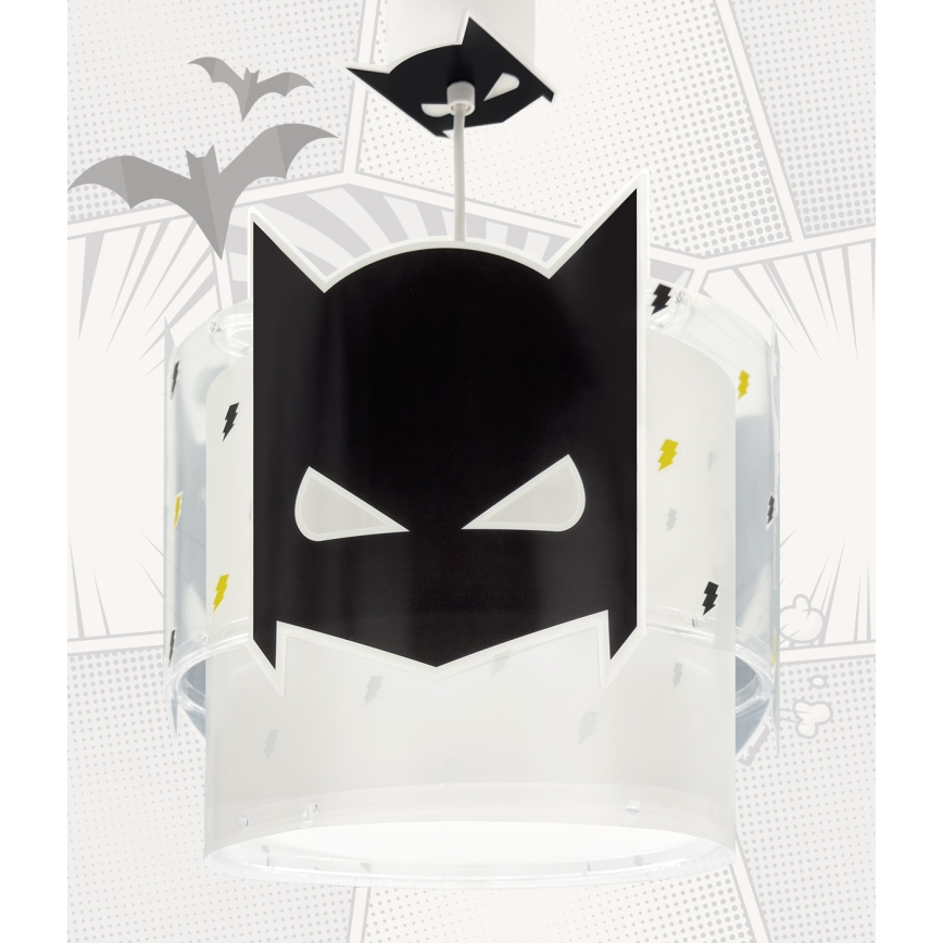 Dalber 61802 - Ljuskrona för barn DARK HERO 1xE27/15W/230V