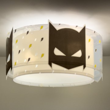 Dalber 61806 - Takbelysning för barn DARK HERO 2xE27/15W/230V