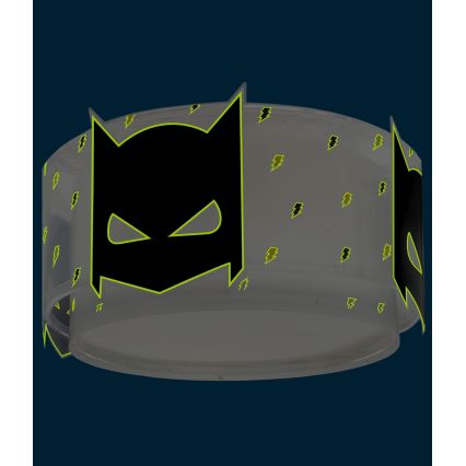Dalber 61806 - Takbelysning för barn DARK HERO 2xE27/15W/230V
