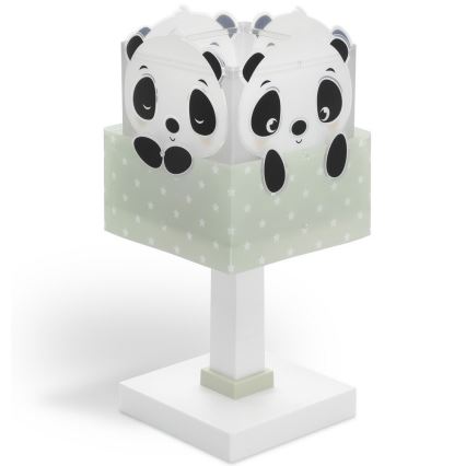 Dalber 63161H - Barnlampa  PANDA 1xE14/40W/230V grön