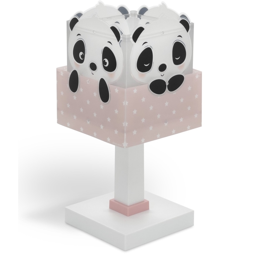 Dalber 63161S - Lampa för barn PANDA 1xE14/40W/230V rosa