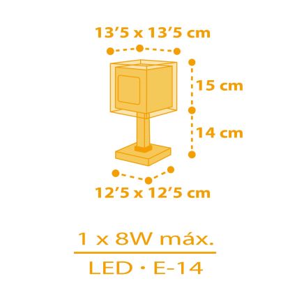 Dalber 63401 - Lampa för barn MY FARM 1xE14/8W/230V