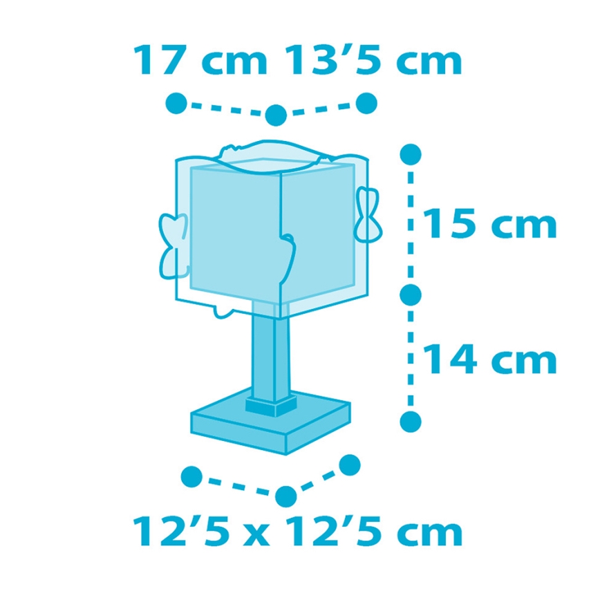 Dalber 63471 - Lampa för barn BABY SHARK 1xE14/60W/230V