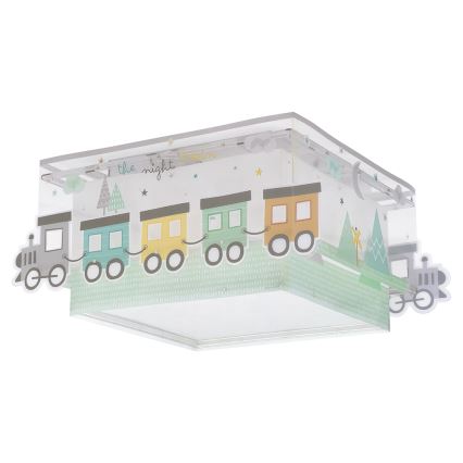 Dalber 63536 - Takbelysning för barn TRAIN 2xE27/60W/230V