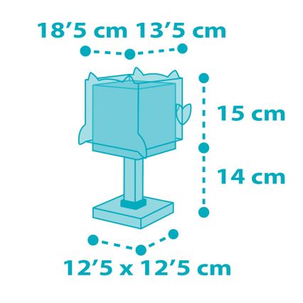 Dalber 64391 - Lampa för barn LITTLE OWL 1xE14/60W/230V