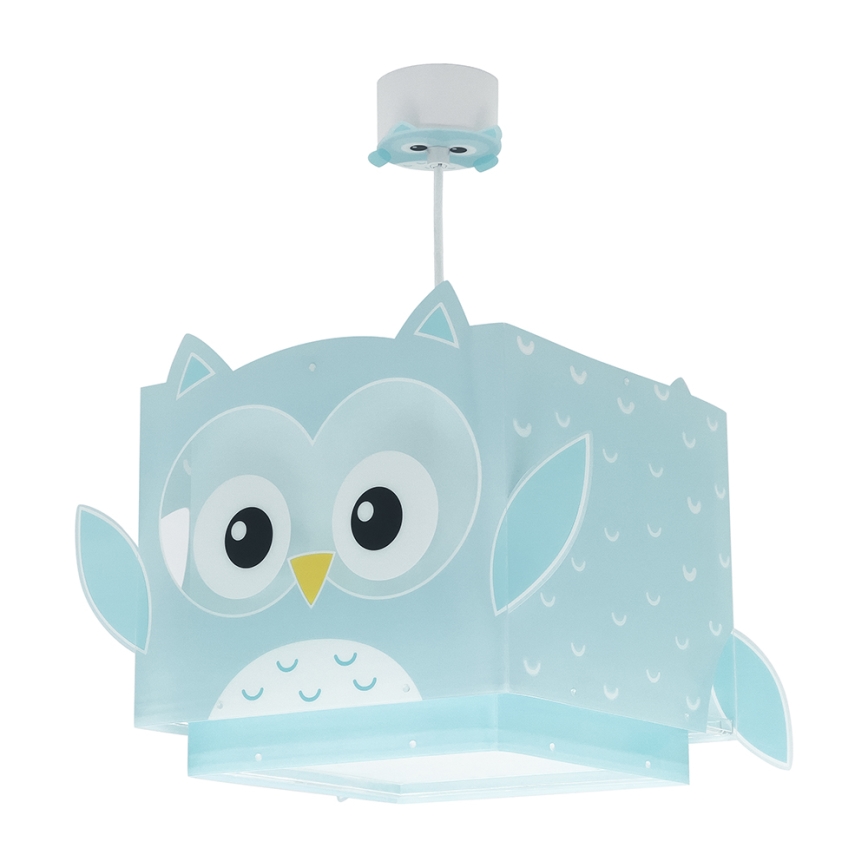 Dalber 64392 - Ljuskrona för barn LITTLE OWL 1xE27/60W/230V