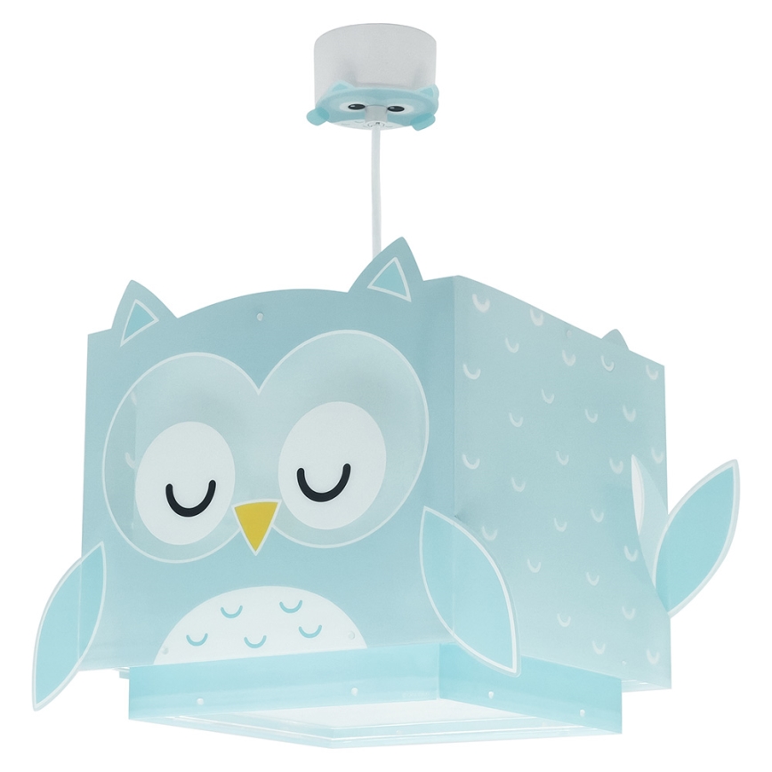 Dalber 64392 - Ljuskrona för barn LITTLE OWL 1xE27/60W/230V