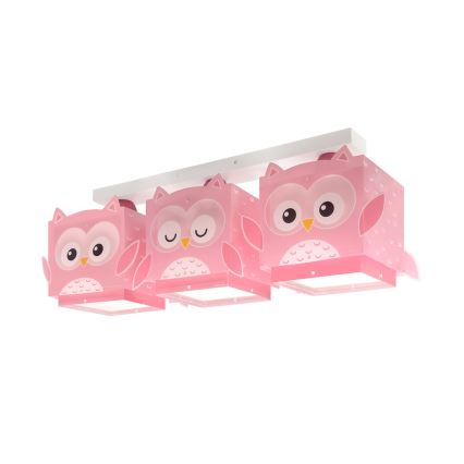Dalber 64483 - Takbelysning för barn LITTLE FRIENDS 3xE27/15W/230V