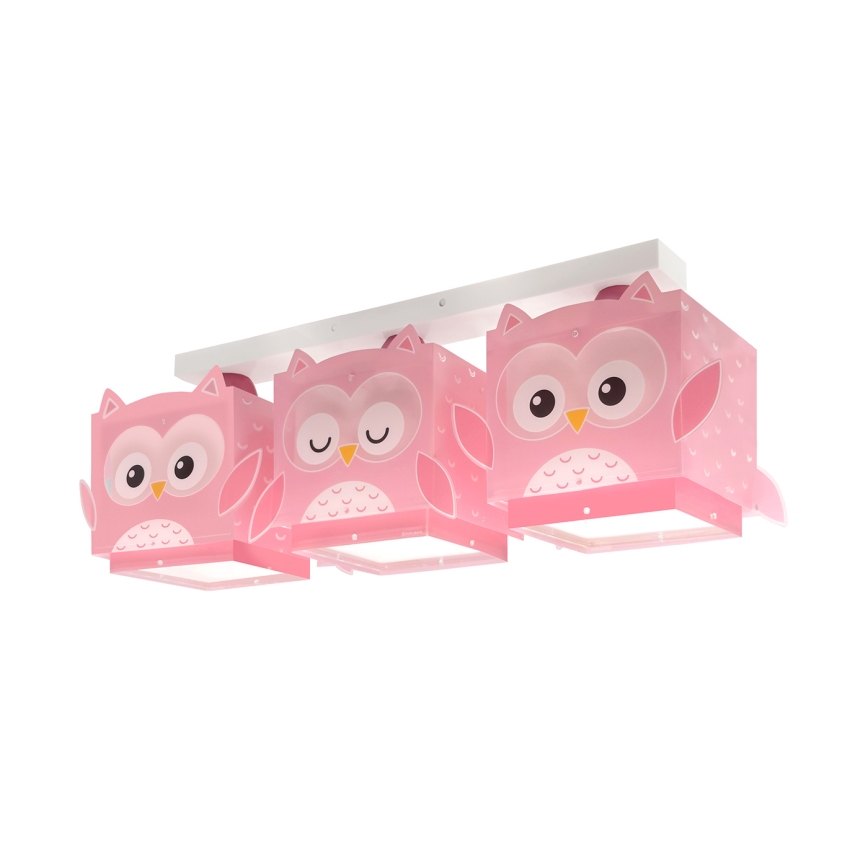 Dalber 64483 - Takbelysning för barn LITTLE FRIENDS 3xE27/15W/230V