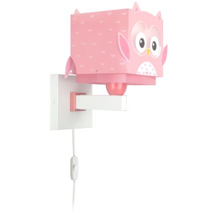 Dalber 64489 - Väggbelysning för barn LITTLE FRIENDS 1xE27/15W/230V