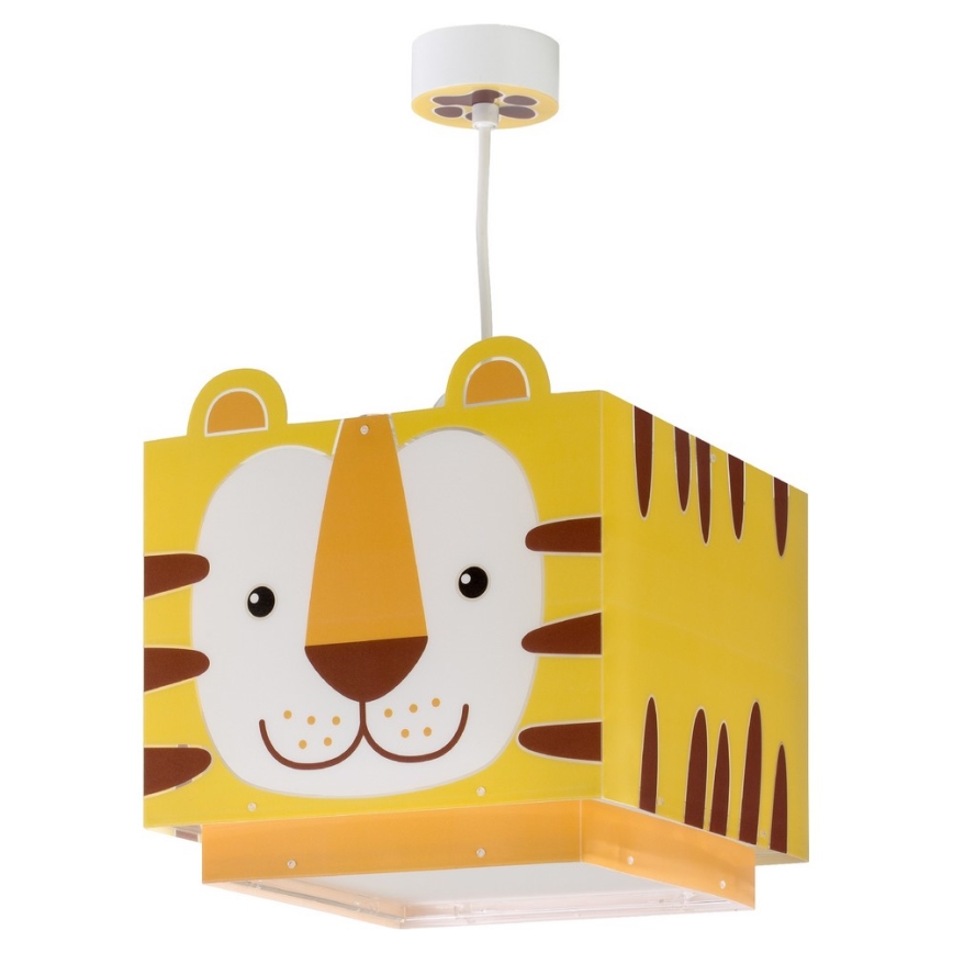 Dalber 64562 - Ljuskrona Barn LITTLE TIGER 1xE27/60W/230V