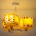 Dalber 64567 - Ljuskrona Barn LITTLE TIGER 3xE27/60W/230V