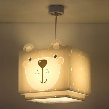 Dalber 64572 - Ljuskrona Barn LITTLE TEDDY 1xE27/60W/230V