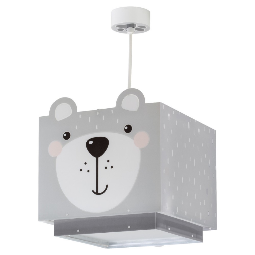 Dalber 64572 - Ljuskrona Barn LITTLE TEDDY 1xE27/60W/230V