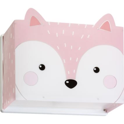 Dalber 64588 - Väggbelysning Barnrum LITTLE FOX 1xE27/60W/230V