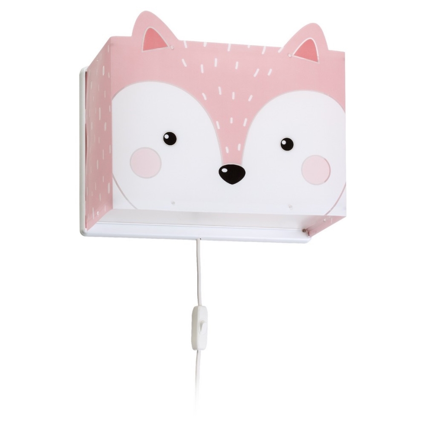 Dalber 64588 - Väggbelysning Barnrum LITTLE FOX 1xE27/60W/230V